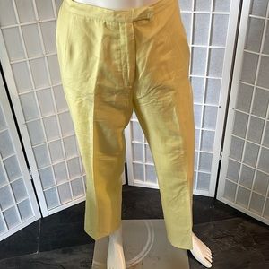 Vintage Donna Karen Yellow Pants Sz 6